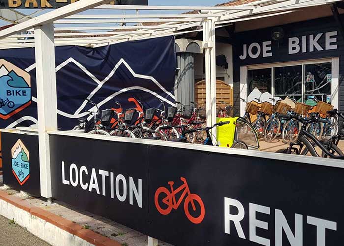 Magasin location de vélos, VTT; vélo électrique à Moliets